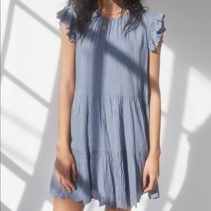 Aritzia Wilfred Ruffled Babydoll Dress